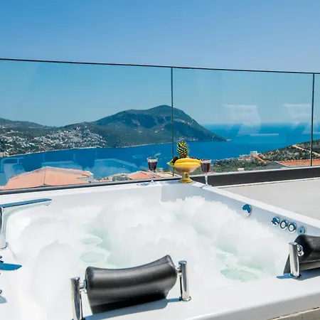 Villa Yana, Indoor Heated Pool, Sauna, Turkish Bath, Cinema Room, Real Luxury Kalkan